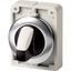 Changeover switch, RMQ-Titan, with thumb-grip, momentary, 2 positions, Front ring stainless steel thumbnail 4