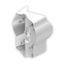 Latina Wall Lantern Corner Bracket Accessory White thumbnail 2