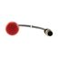 Indicator light, Flat, Cable (black) with M12A plug, 4 pole, 0.2 m, Lens Red, LED Red, 24 V AC/DC thumbnail 13