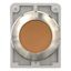 Illuminated pushbutton actuator, RMQ-Titan, flat, maintained, orange, blank, Front ring stainless steel thumbnail 4