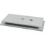 Top plate for OpenFrame, ventilated, W=600mm, IP31, grey thumbnail 3