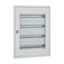 Complete flush-mounted flat distribution board with window, white, 33 SU per row, 4 rows, type C thumbnail 8