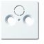 1743-84 CoverPlates (partly incl. Insert) future®, Busch-axcent®, solo®; carat® Studio white thumbnail 1