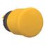 HALT/STOP-Button, RMQ-Titan, Mushroom-shaped, 38 mm, Non-illuminated, Turn-to-release function, yellow, yellow, RAL 9005 thumbnail 7