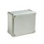 ABS box IP66 IK07 RAL7035 Int.H175W150D80 Ext.H193W164D87 Opaque cover H20 thumbnail 1