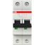 S202-D10 Miniature Circuit Breaker - 2P - D - 10 A thumbnail 2