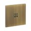 Art d'Arnould universe Epure double USB charger socket 3A - Bronze thumbnail 1