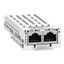 EtherNet/IP, ModbusTCP communication module - 2RJ45 thumbnail 2