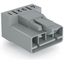 Plug for PCBs angled 4-pole gray thumbnail 3