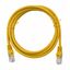 Patchcord RJ45 shielded, Cat.6, PVC, yellow, 2.0m thumbnail 1