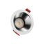 FIALE COMFORT ANTI - GLARE GU10 250V IP20 FI85x50mm WHITE round, reflector silver, adjustable thumbnail 16