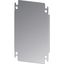 Mounting plate, galvanized, for HxW=1200x800mm thumbnail 2