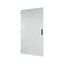 Section wide door, ventilated, left, HxW=2000x1000mm, IP42, grey thumbnail 2