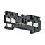 Multi conductor feed-through DIN rail terminal block with 4 push-in pl XW5T0182C thumbnail 2