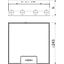 UDHOME9 2V UT V Floor box, complete two double VDE sockets thumbnail 2