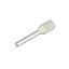 Wire end ferrule, Standard, 0.75 mm², Stripping length: 12 mm, white thumbnail 3