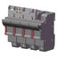 Fuse-holder, low voltage, 50 A, AC 690 V, 14 x 51 mm, 3P + neutral, IEC thumbnail 2