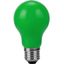 LED E27 Fila GLS A60x105 230V 1W AC Green Non-Dim thumbnail 2