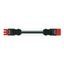 pre-assembled interconnecting cable;Eca;Socket/plug;red thumbnail 1