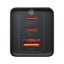 Wall Charger GaN5 Pro 65W USB + 2xUSB-C QC3.0 PD3.0 with USB-C 1m Cable, Black thumbnail 4