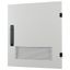 Door to switchgear area, ventilated, L, IP30, HxW=600x1100mm, grey thumbnail 5