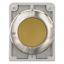Illuminated pushbutton actuator, RMQ-Titan, flat, maintained, yellow, blank, Front ring stainless steel thumbnail 4