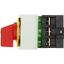 On-Off switch, P1, 32 A, service distribution board mounting, 3 pole, Emergency switching off function, with red thumb grip and yellow front plate thumbnail 3