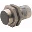 Proximity switch, E57 Premium+ Short-Series, 1 NC, 2-wire, 40 - 250 V AC, 20 - 250 V DC, M18 x 1 mm, Sn= 5 mm, Flush, NPN/PNP, Stainless steel, Plug-i thumbnail 1