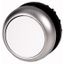 Illuminated pushbutton actuator, RMQ-Titan, Flush, maintained, White, Blank, Bezel: titanium thumbnail 1