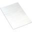 Cardboard signs for laser printer 9.5 x 25 mm white thumbnail 1
