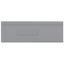 Separator plate 2 mm thick oversized gray thumbnail 1