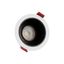 FIALE COMFORT ANTI - GLARE GU10 250V IP20 FI85x50mm WHITE round reflector black, adjustable thumbnail 9
