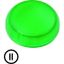 Lens, indicator light, green, flush, II thumbnail 1