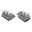 Tap-off module for flat cable 5 x 2.5 mm² + 2 x 1.5 mm² gray thumbnail 2