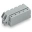 1-conductor female connector, angled CAGE CLAMP® 2.5 mm² gray thumbnail 3
