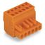 1-conductor female connector, angled CAGE CLAMP® 2.5 mm² orange thumbnail 3