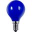 LED E14 Fila Ball G45x75 230V 1W AC Blue Non-Dim thumbnail 1