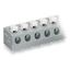 PCB terminal block push-button 2.5 mm² gray thumbnail 3