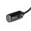 Photoelectric sensor, M18 threaded barrel, plastic, red LED, backgroun thumbnail 2