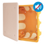 JUNCTION BOX, Configuration Na, Ochre Colour, Soundproofing thumbnail 1