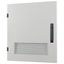 Door to switchgear area, ventilated, right, IP30, HxW=600x1100mm, grey thumbnail 4
