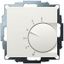 UP room controller, RAL9010 matt 55x55, 5-30C, AC 230V, 1 changeover contact, 10A/5A, temperature reduction approx.4K thumbnail 1