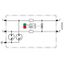 Compact combined arrester for 1 pair BLITZDUCTORconnect w. fault indic thumbnail 3