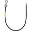 Earthing cable 10mm² / L 0.6m black w. 1 cable lug (B)M8/10 a. 1 pin c thumbnail 1
