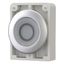 Illuminated pushbutton actuator, RMQ-Titan, Flat, momentary, White, inscribed 0, Metal bezel thumbnail 6