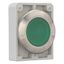 Illuminated pushbutton actuator, RMQ-Titan, flat, momentary, green, blank, Front ring stainless steel thumbnail 11