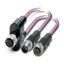 SAC-5PY-F/2X 0,3-920-MS-FS VA - Bus system cable thumbnail 1