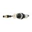 Key-operated actuator, RMQ compact solution, momentary, 2 N/O, Cable (black) with M12A plug, 4 pole, 0.2 m, 3 positions, MS1, Bezel: titanium thumbnail 6