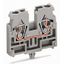 2-conductor terminal block without push-buttons with snap-in mounting thumbnail 1