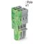 1-conductor female connector CAGE CLAMP® 4 mm² gray, green-yellow thumbnail 2